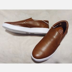 💲Oak & Rush Mens size 12 slip on sneakers Cognac